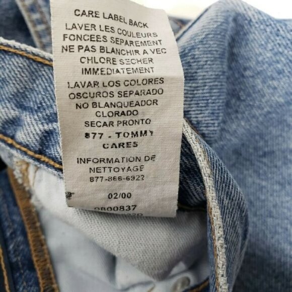 Tommy Hilfiger Jeans Vintage Hi-Rise Size 10 Vtg 90s High Rise Mom‎ - Picture 5 of 7